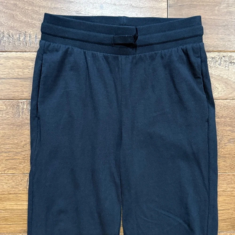 H&M Girls Cotton Black Jogger Pants - Size US 7